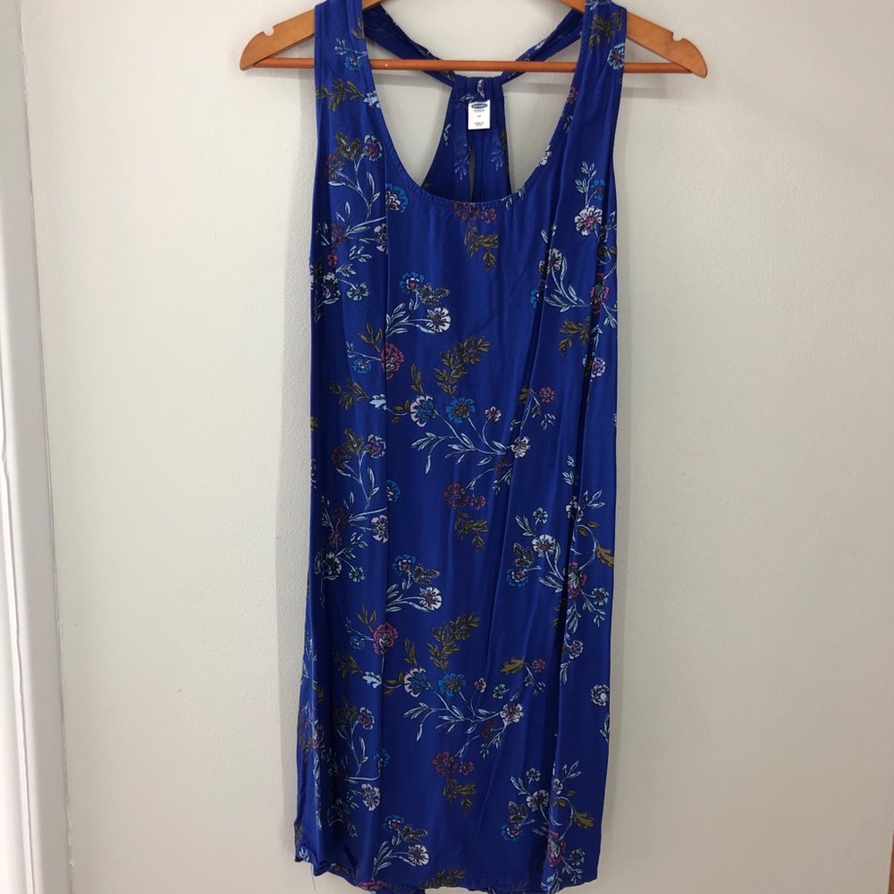 Blue Floral Dress